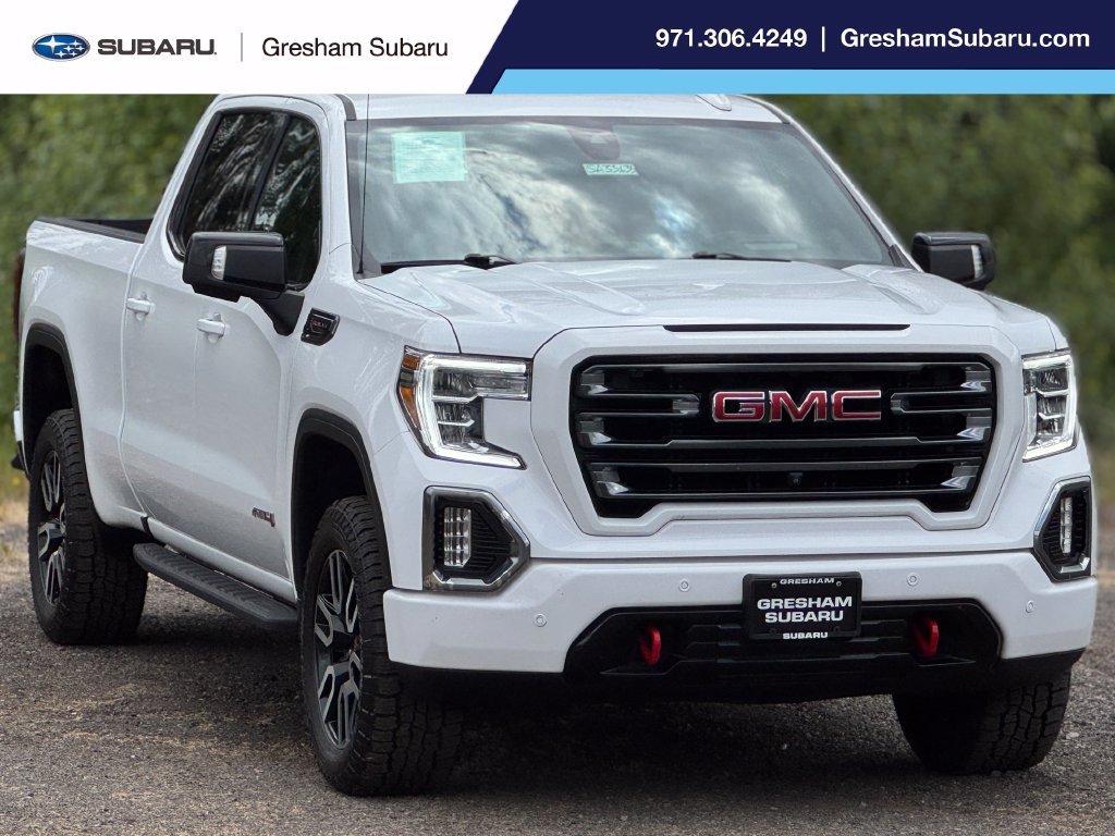 Used 2022 Summit White GMC AT4 image 1