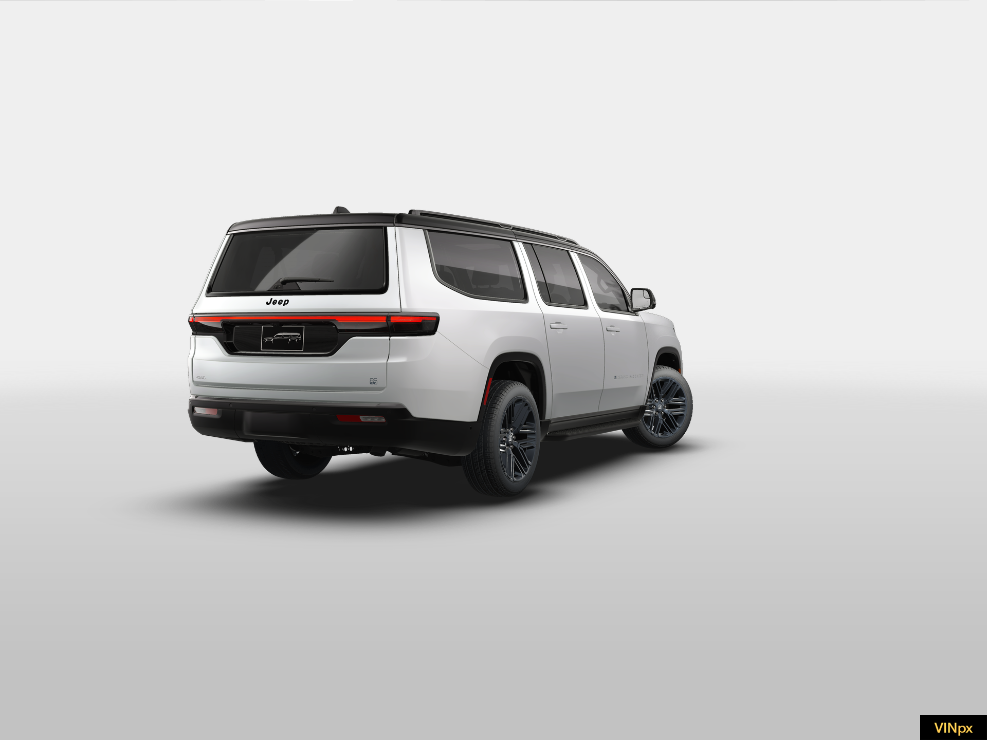 New 2026 Bright White Clear-Coat Exterior Paint Jeep Grand Wagoneer image 7