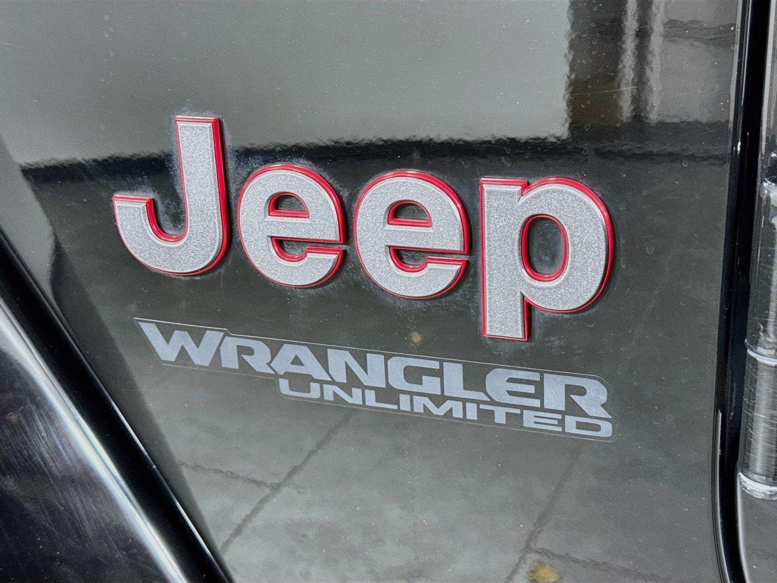 Used 2018 Black Clearcoat Jeep Rubicon image 14
