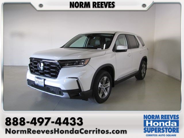 Certified Used 2025 Platinum White Pearl Honda EX-L image 1