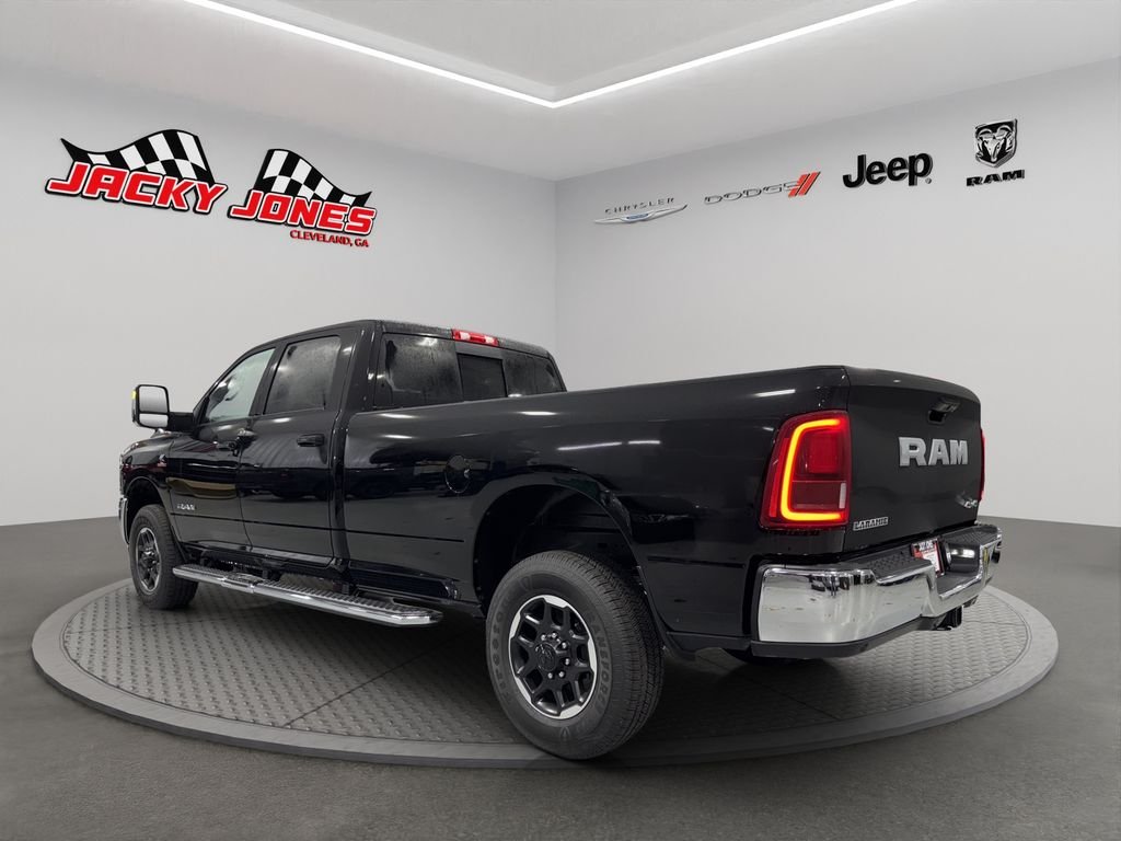 New 2025 Diamond Black Crystal Pearl-Coat Exterior Paint RAM Laramie image 6