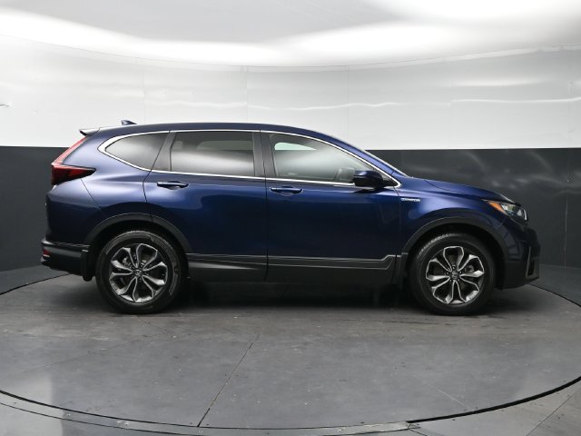 Certified Used 2021 Obsidian Blue Pearl Honda HYBRID EX image 4