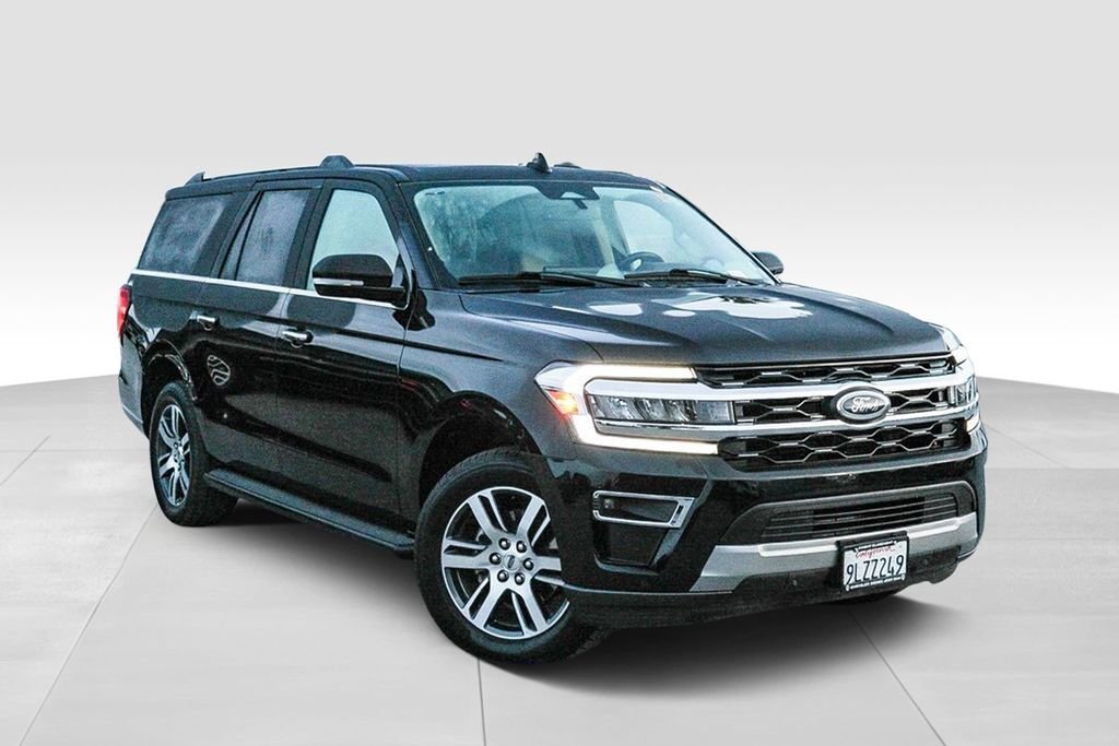 Used 2024 Black Metallic Ford Limited image 2