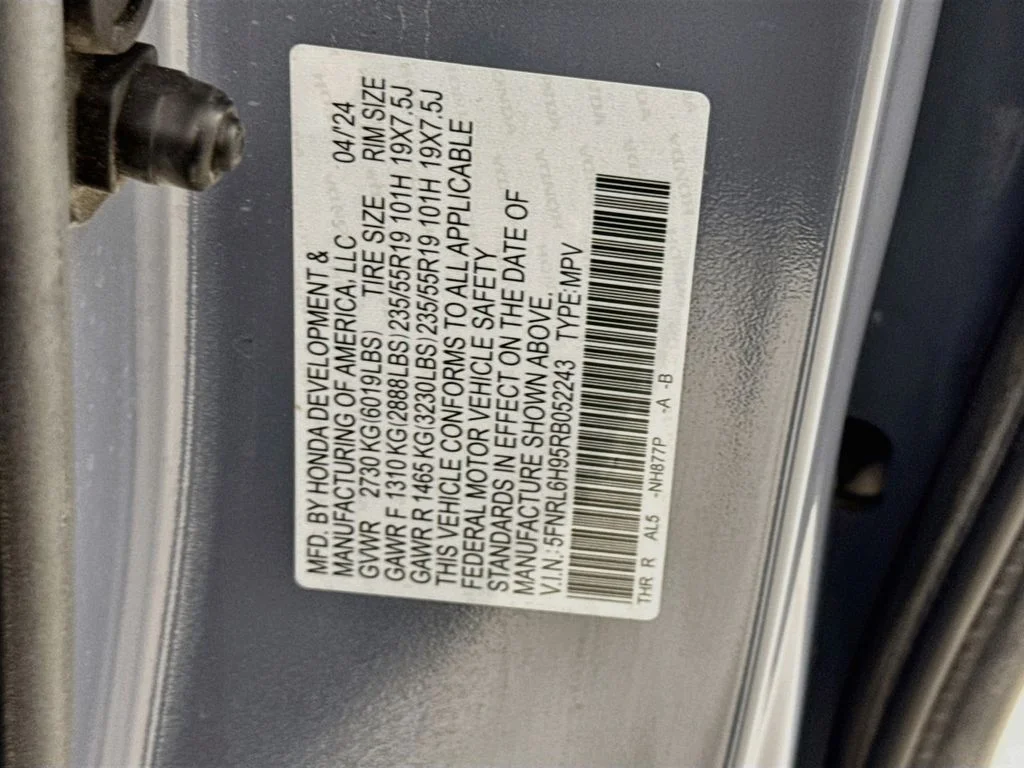 Certified Used 2024 Sonic Gray Pearl Honda Elite image 45