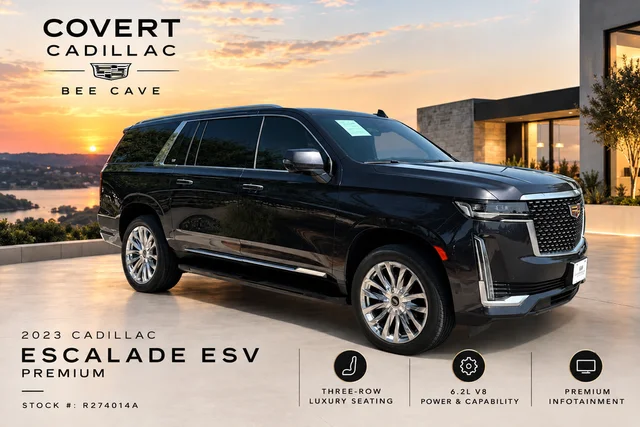 Pre-Owned 2023 Cadillac Escalade ESV Premium Luxury