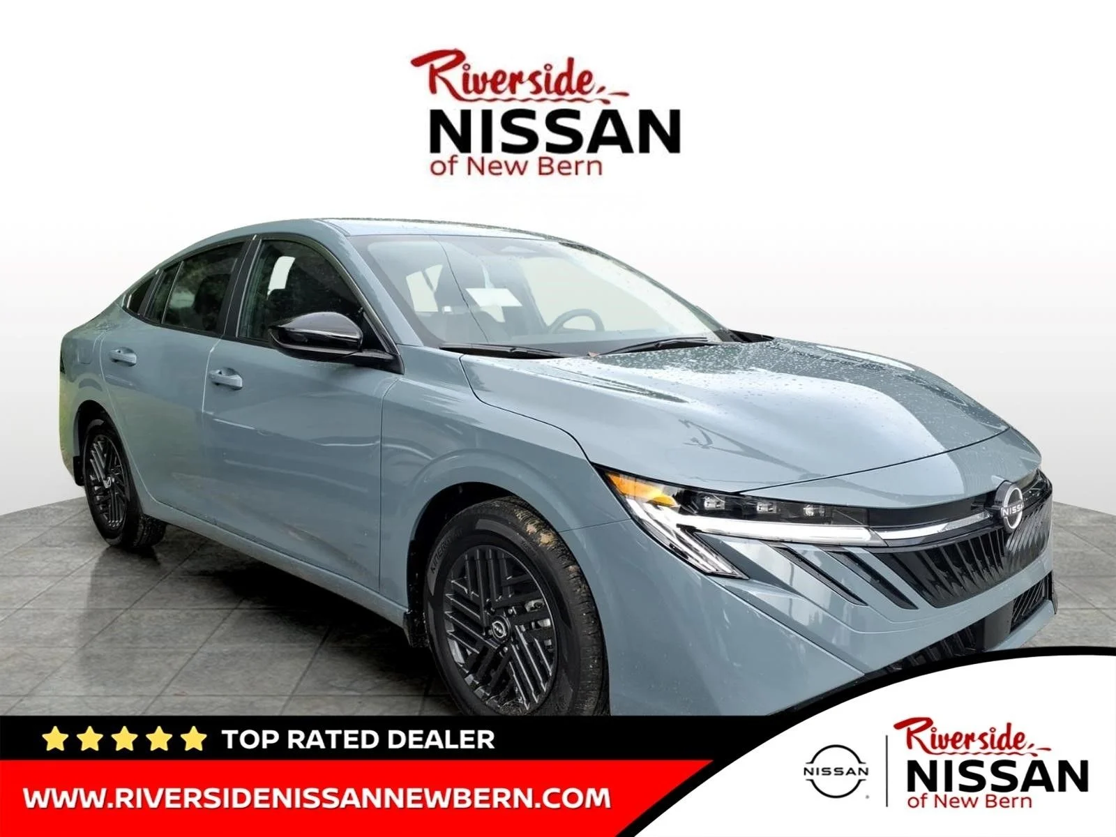 New 2026 Atlantic Gray Metallic Nissan SV image 1