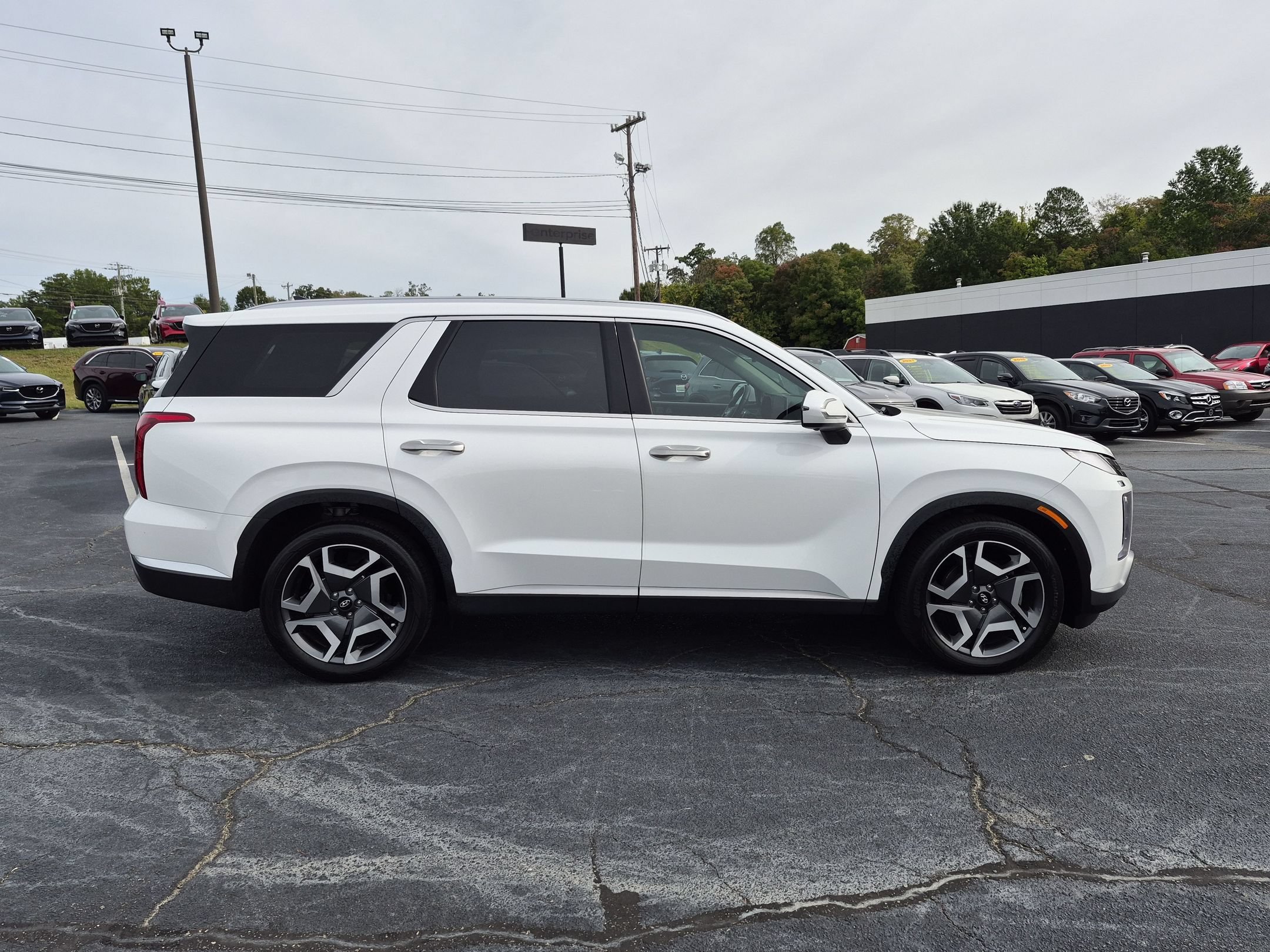 Used 2025 Hyper White Hyundai Limited image 6