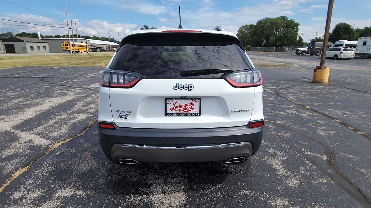 Used 2019 Bright White Clearcoat Jeep Limited image 7