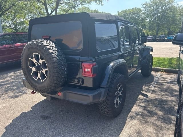 Used 2021 Black Clearcoat Jeep Unlimited Rubicon image 9