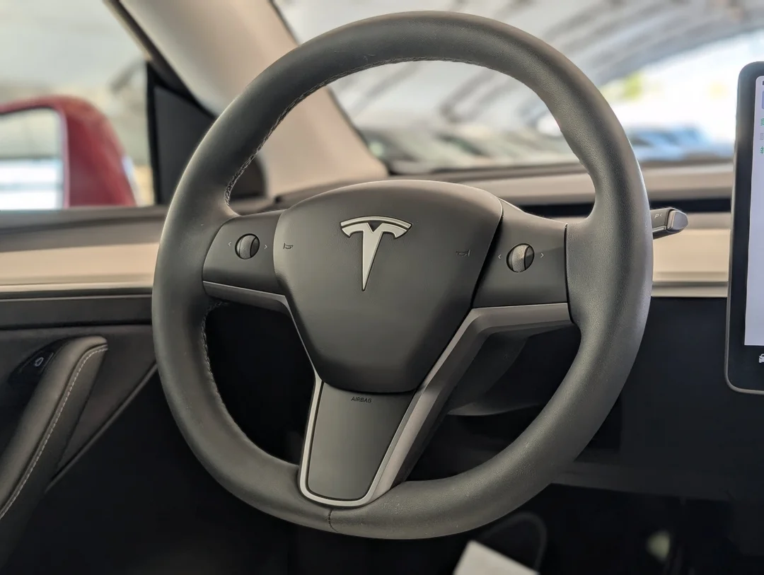 Certified Used 2023 Red Tesla Long Range AWD - Leather - Sunroof - FSD - Auto Steer & More image 16