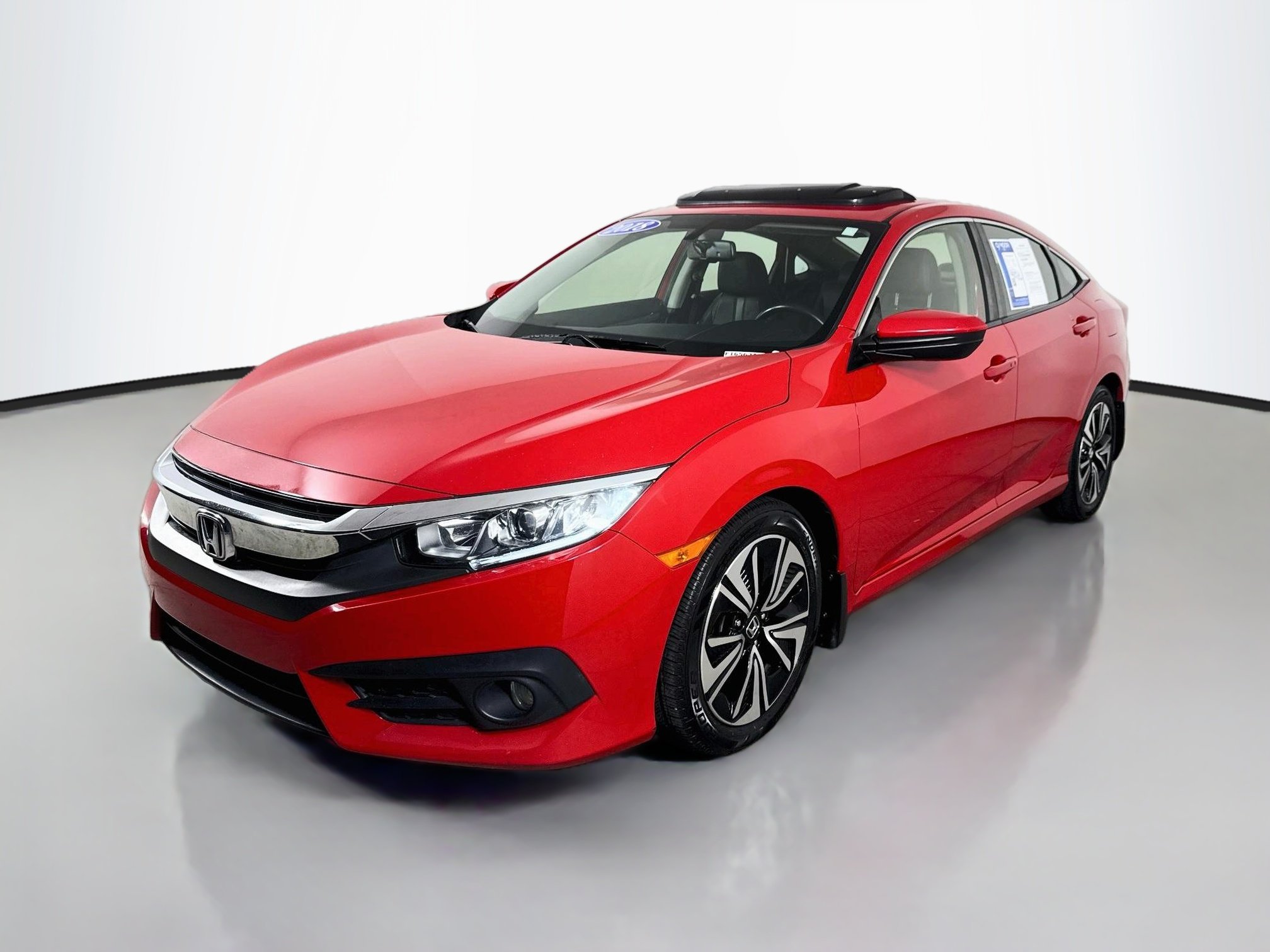 Used 2018 Rallye Red Honda EX-L image 9