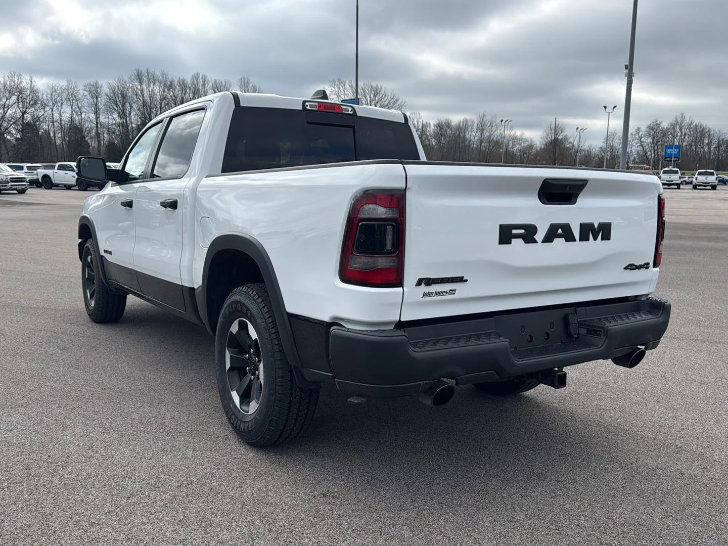 Used 2022 Bright White Clearcoat Ram Rebel image 16