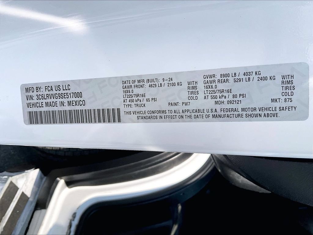 Used 2025 White Ram Tradesman image 34