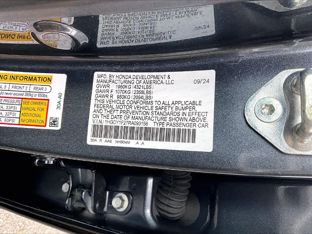 Used 2024 Gray Honda LX image 34