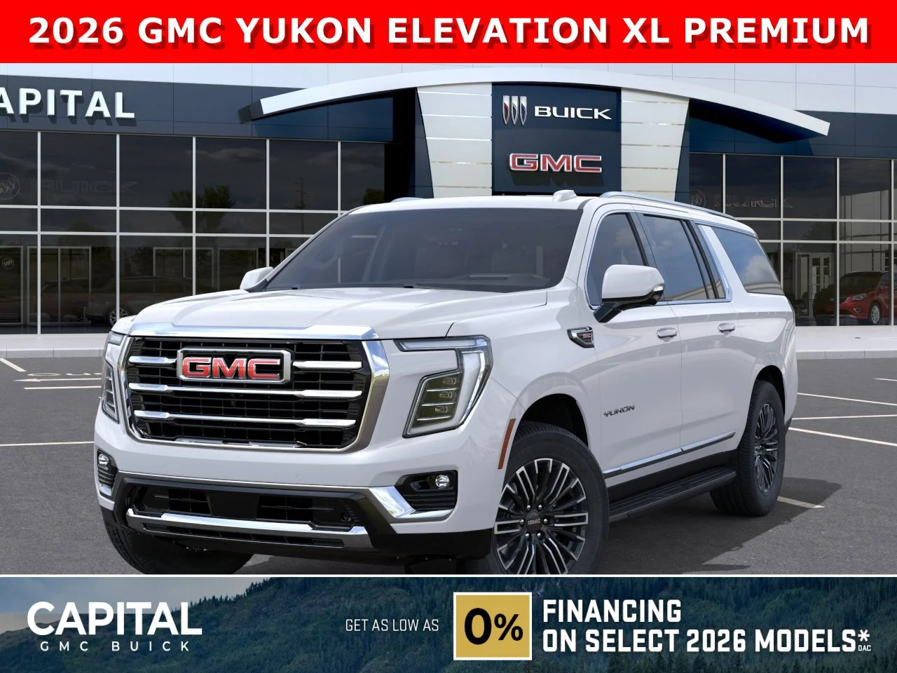 New 2026 Summit White GMC Elevation image 1