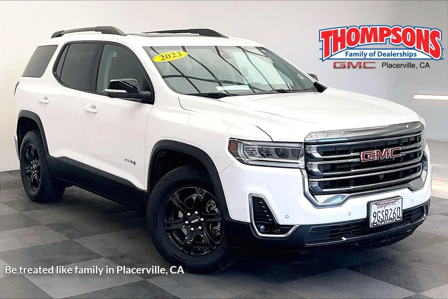 Used 2023 Summit White GMC AT4 image 1