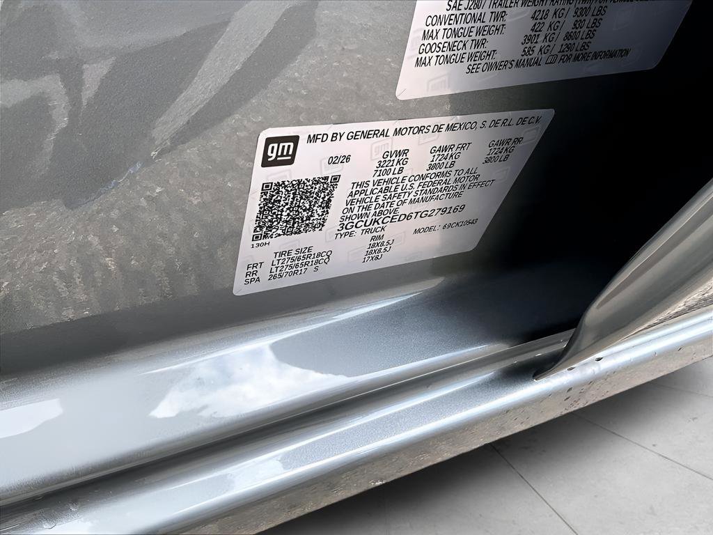 New 2026 Chevrolet Silverado 1500 Custom Trail Boss 4D Crew Cab