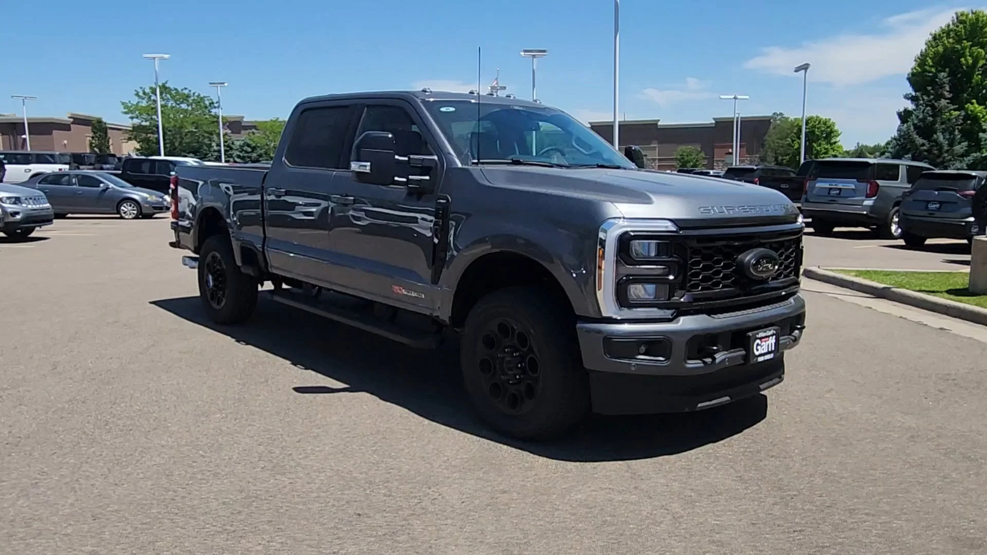 New 2026 Carbonized Gray Metallic Ford LARIAT image 7