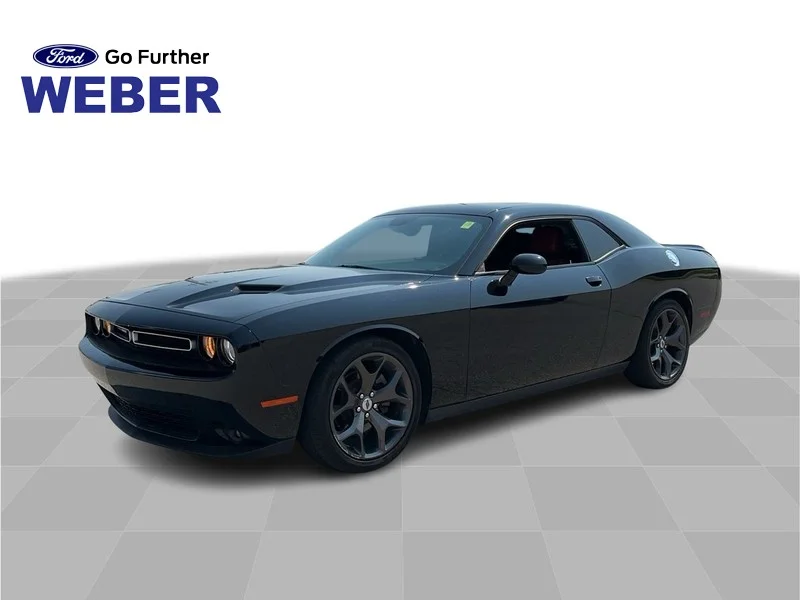 Used 2017 Pitch Black Dodge 2dr Cpe SXT Plus image 1