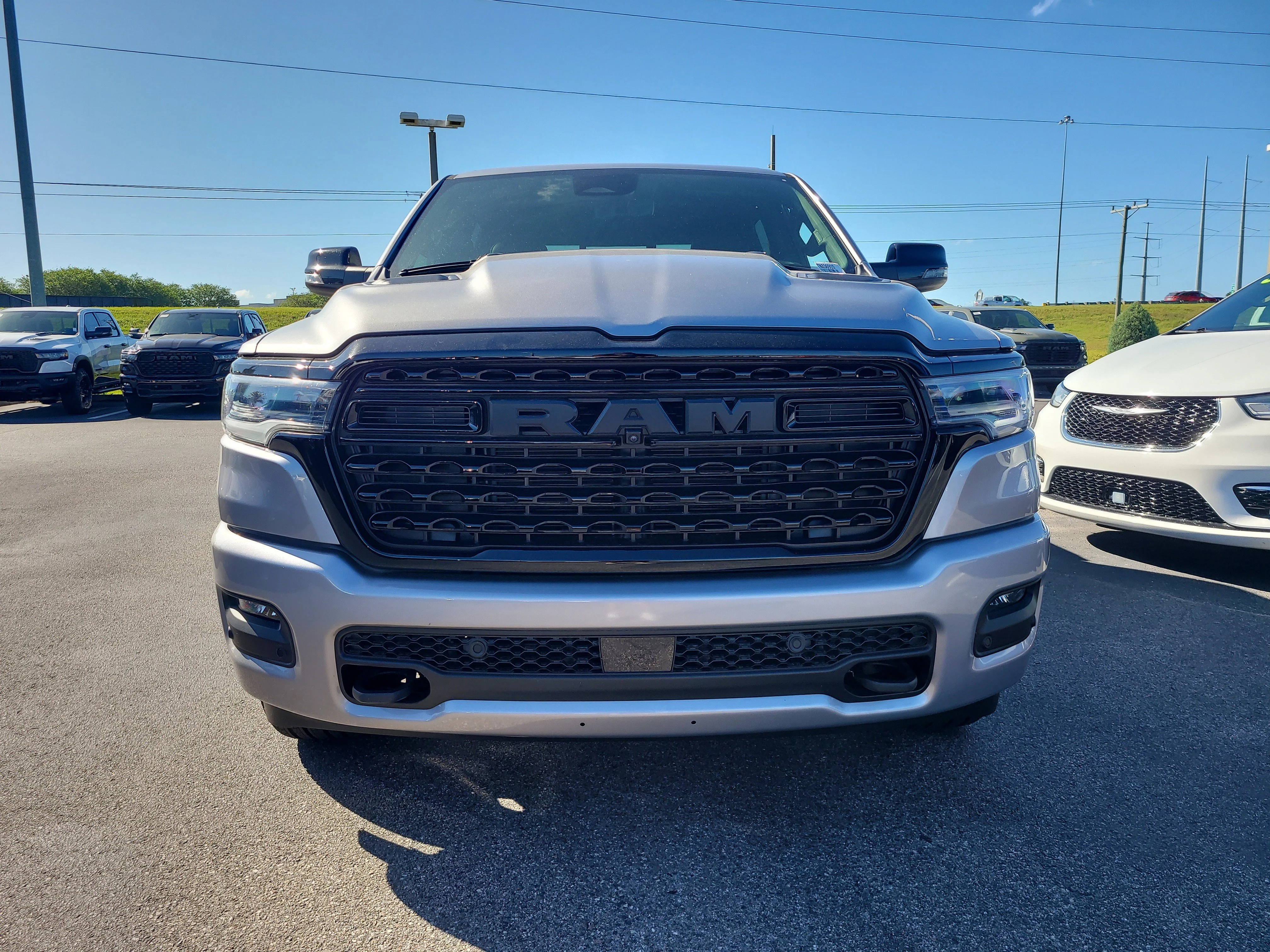 New 2026 Billet Silver Metallic Clearcoat Ram Limited image 3