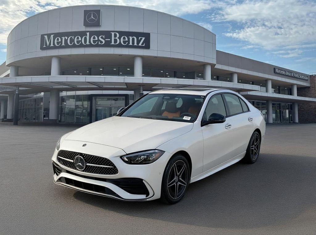 New 2026 Polar White Mercedes-Benz C 300 image 1
