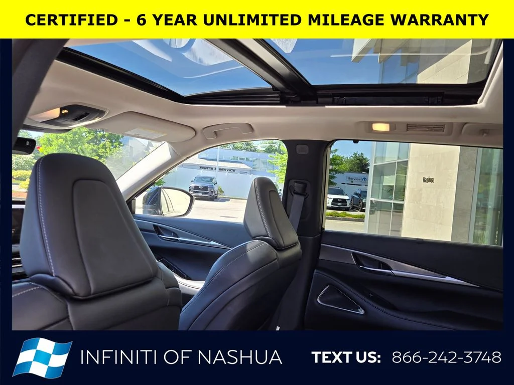 Certified Used 2023 Black INFINITI LUXE image 13