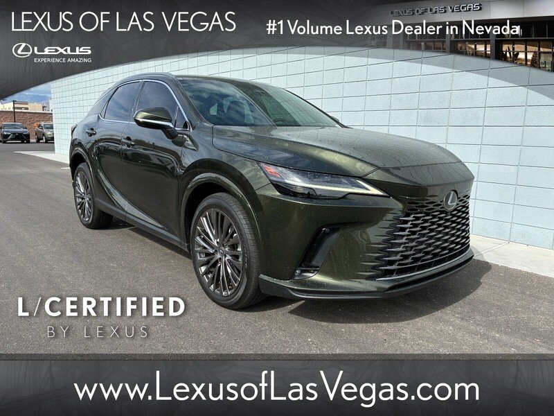 Certified Used 2024 Nori Green Pearl Lexus 350h Luxury image 1