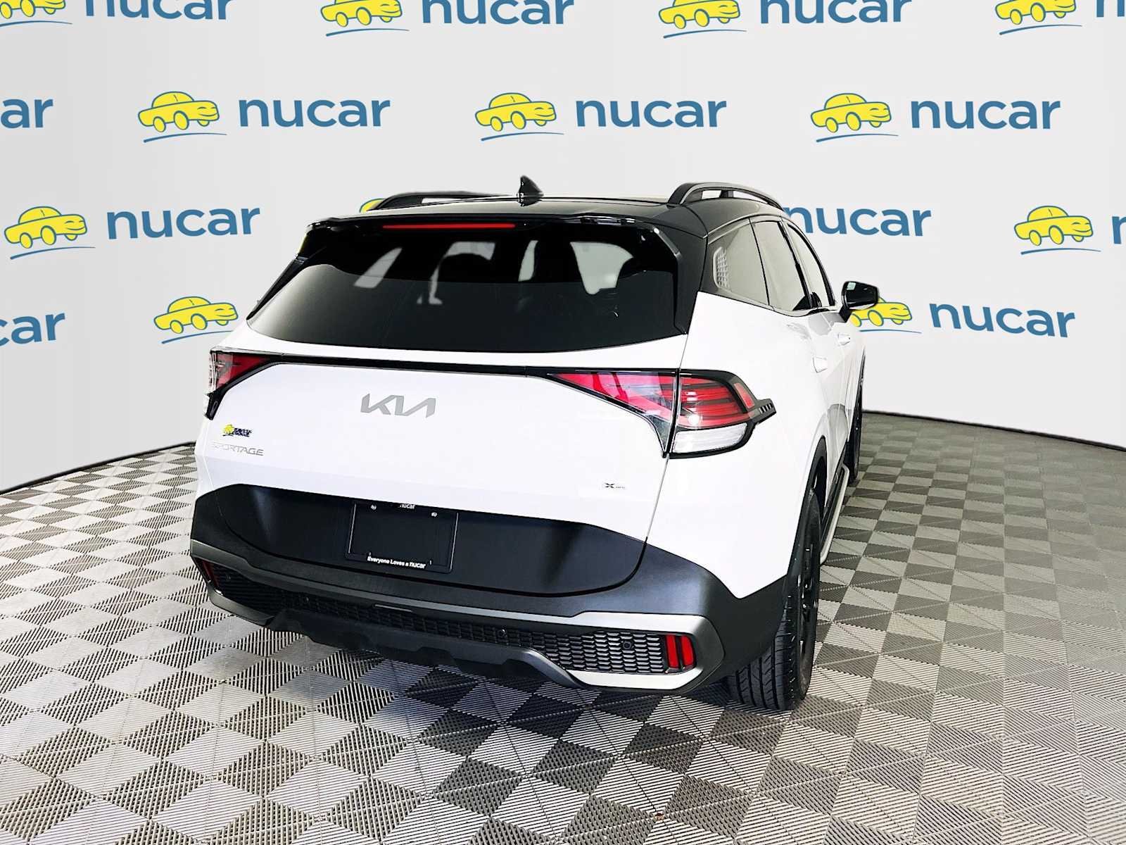 Used 2023 Glacier White Pearl/Ebony Black Roof Kia X-Pro Prestige image 7
