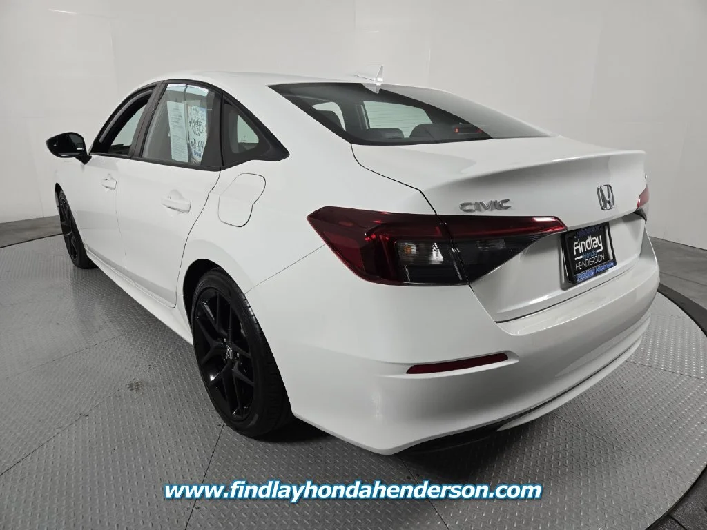 Certified Used 2025 Platinum White Pearl Honda Sport image 4