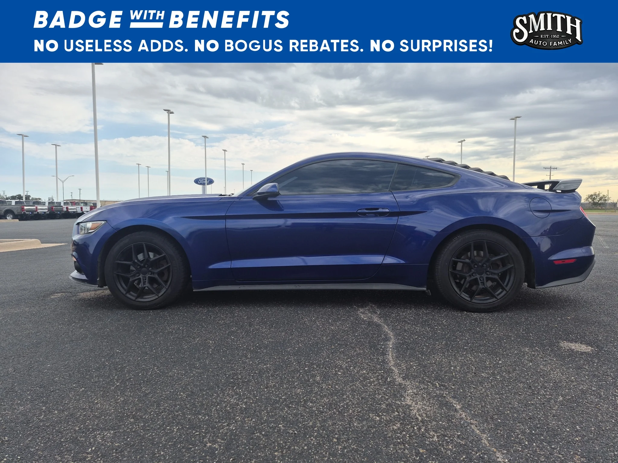 Used 2016 Deep Impact Blue Metallic Ford EcoBoost Premium image 5