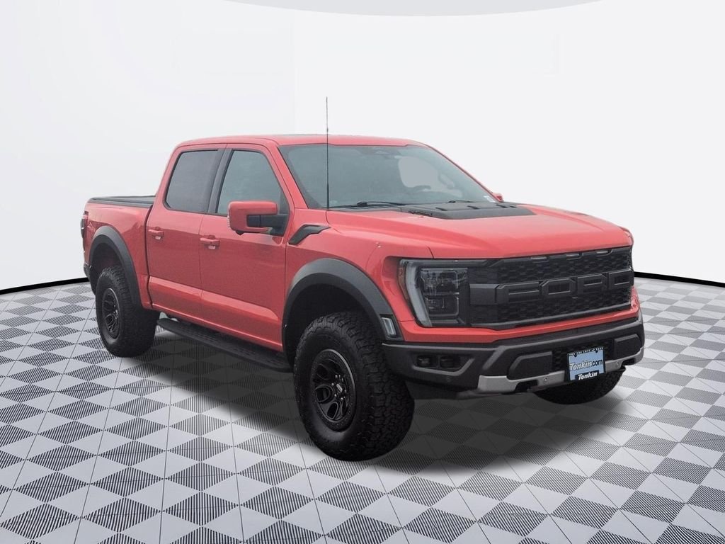 Used 2022 Orange Metallic Ford Raptor image 6