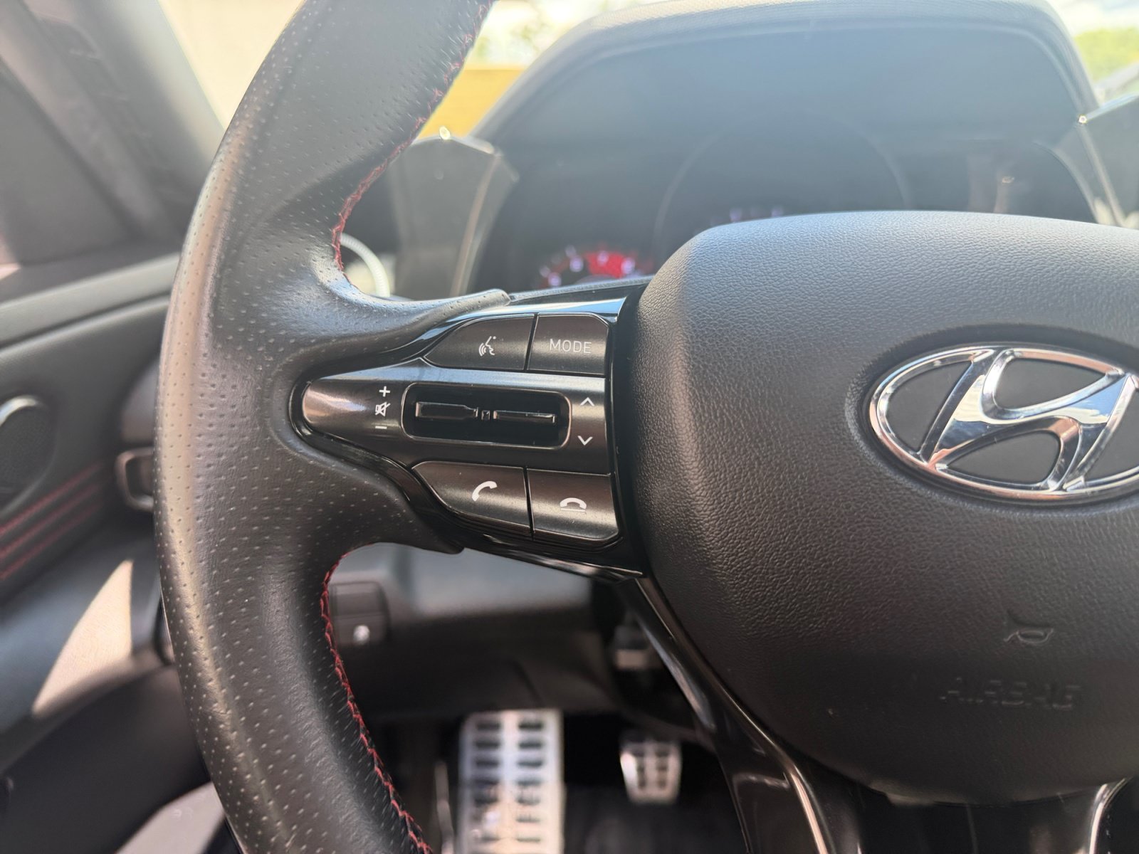Used 2021 Lava Orange Hyundai N Line image 11