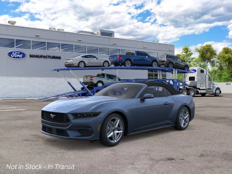New 2026 Vapor Blue Metallic Ford EcoBoost® Convertible image 23