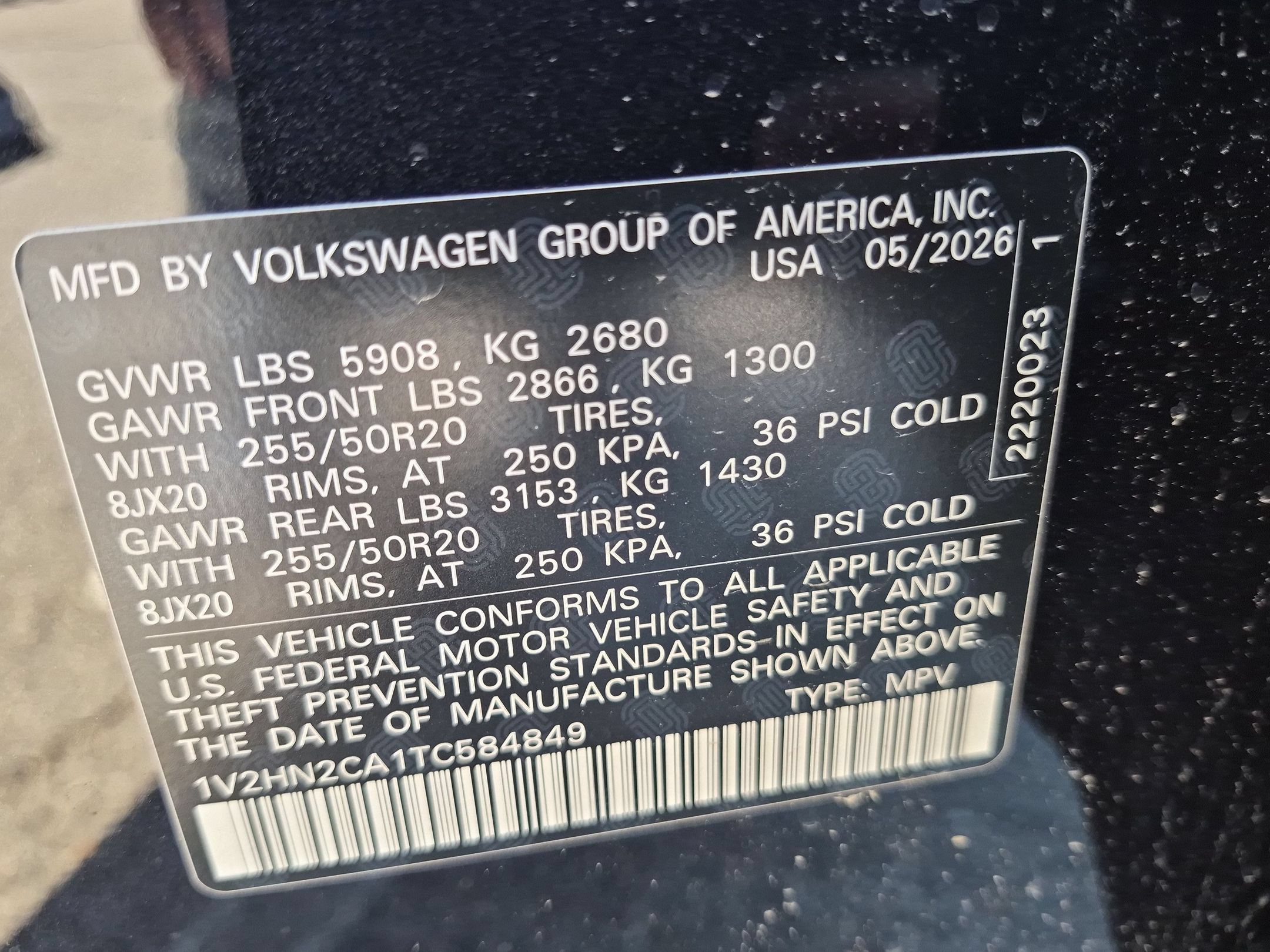 New 2026 Deep Black Pearl Volkswagen 2.0T SE w/Technology image 17