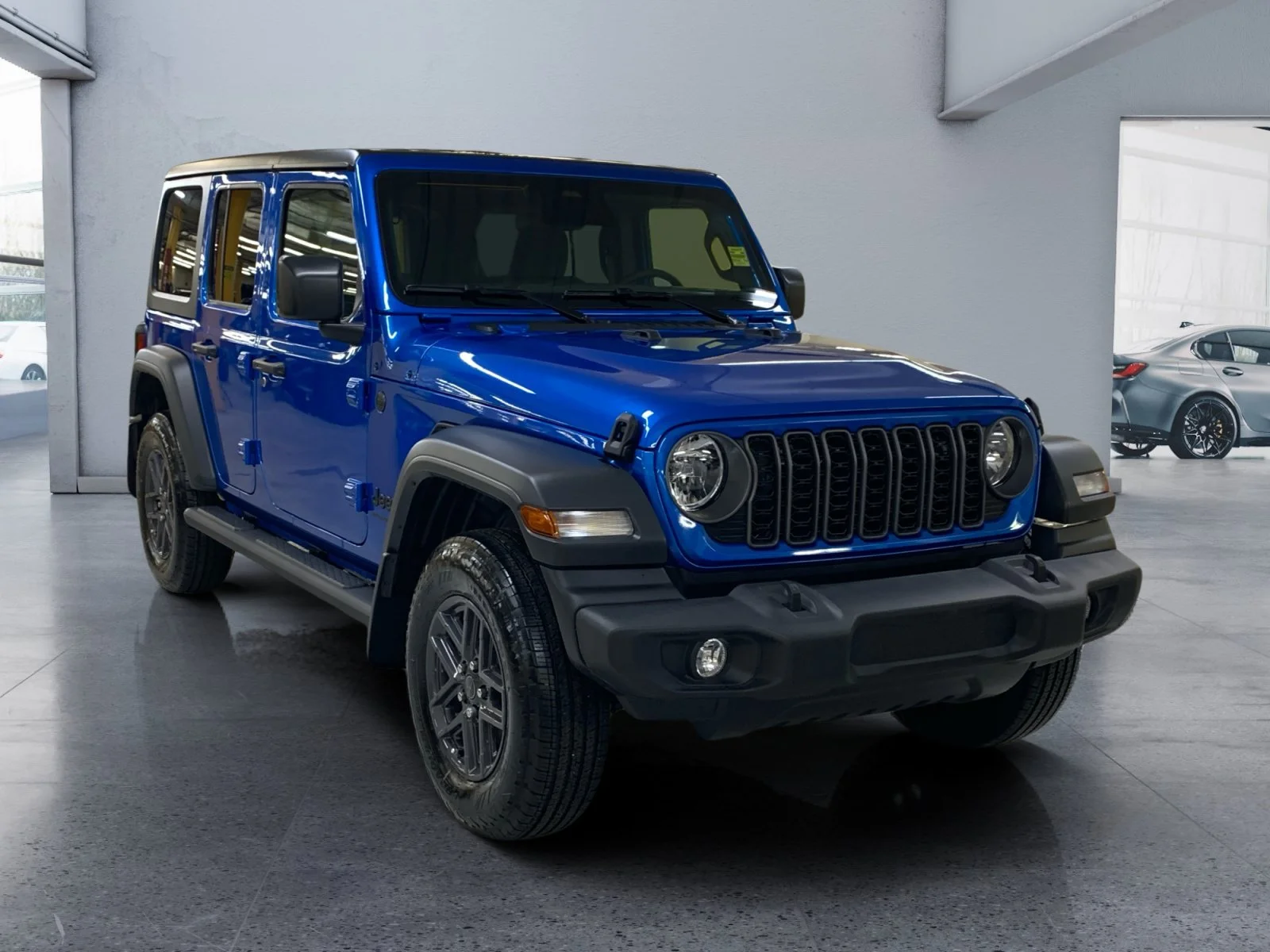 New 2026 Hydro Blue Pearl Jeep Sport S image 7