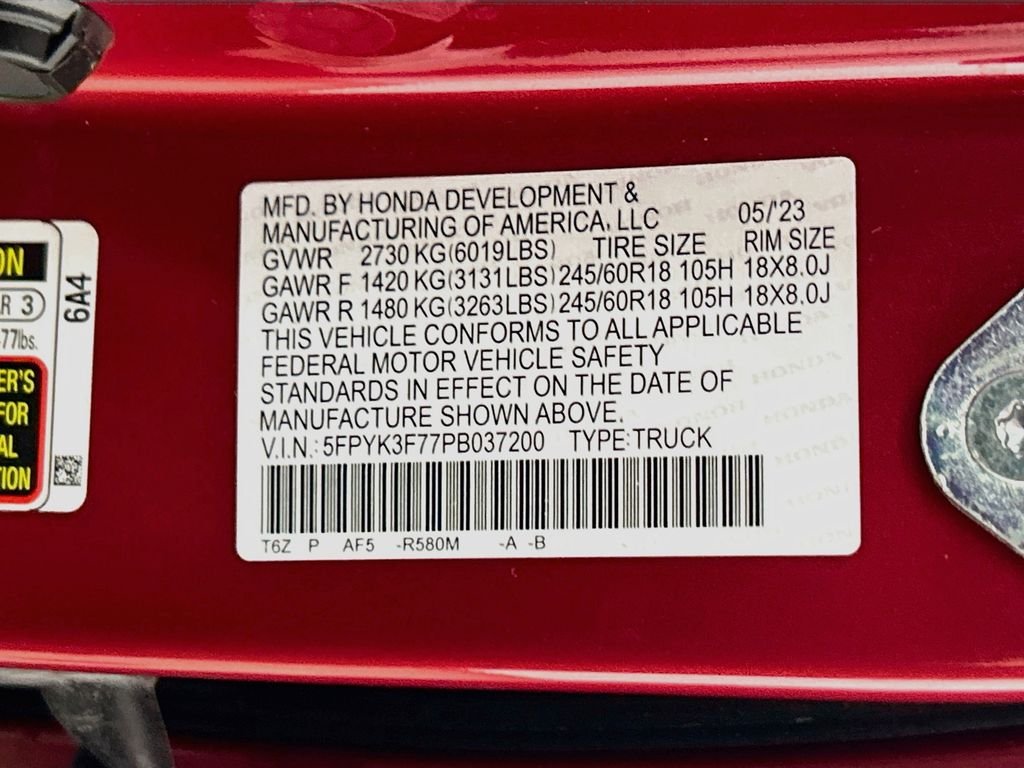 Used 2023 Radiant Red Metallic II Honda RTL-E image 33