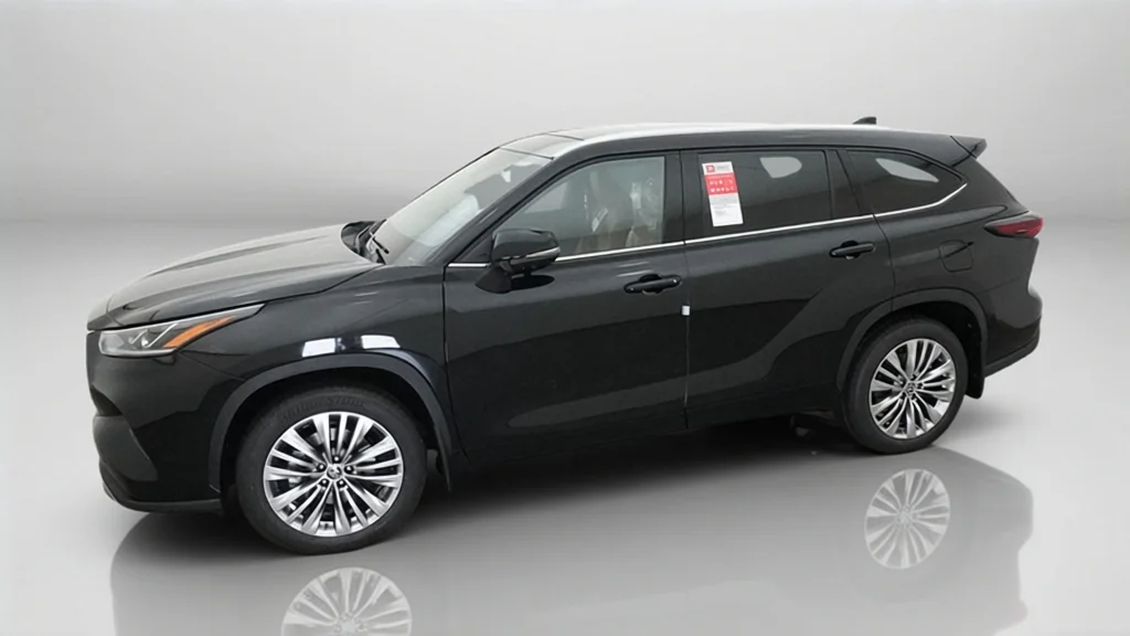 New 2026 Midnight Black Metallic Toyota Platinum image 3