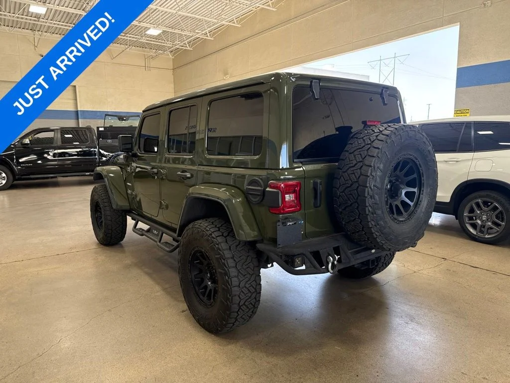 Used 2023 Green Clearcoat Jeep Sahara 4xe image 4