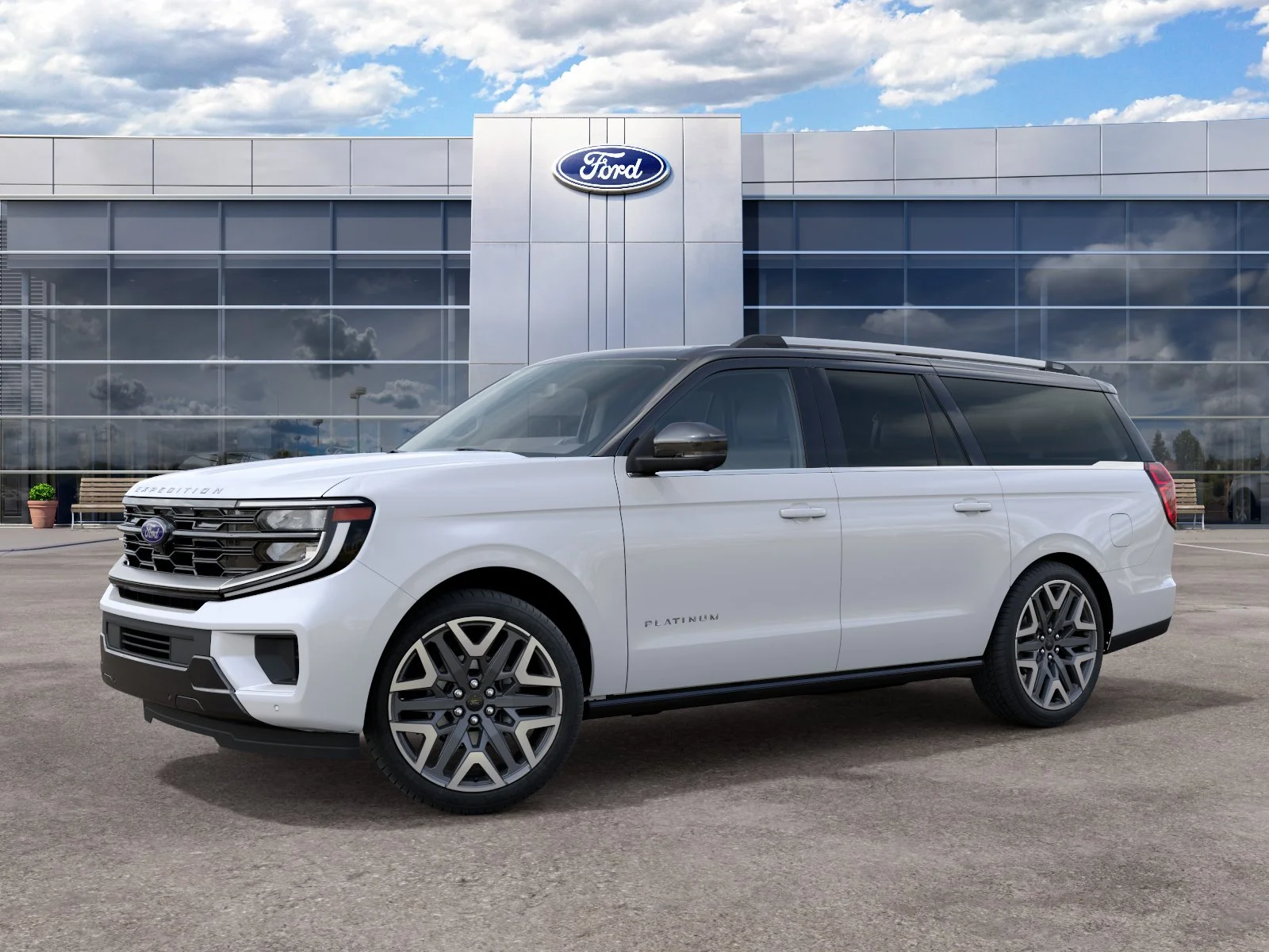 New 2027 Star White Metallic Tri-Coat Ford Platinum image 26