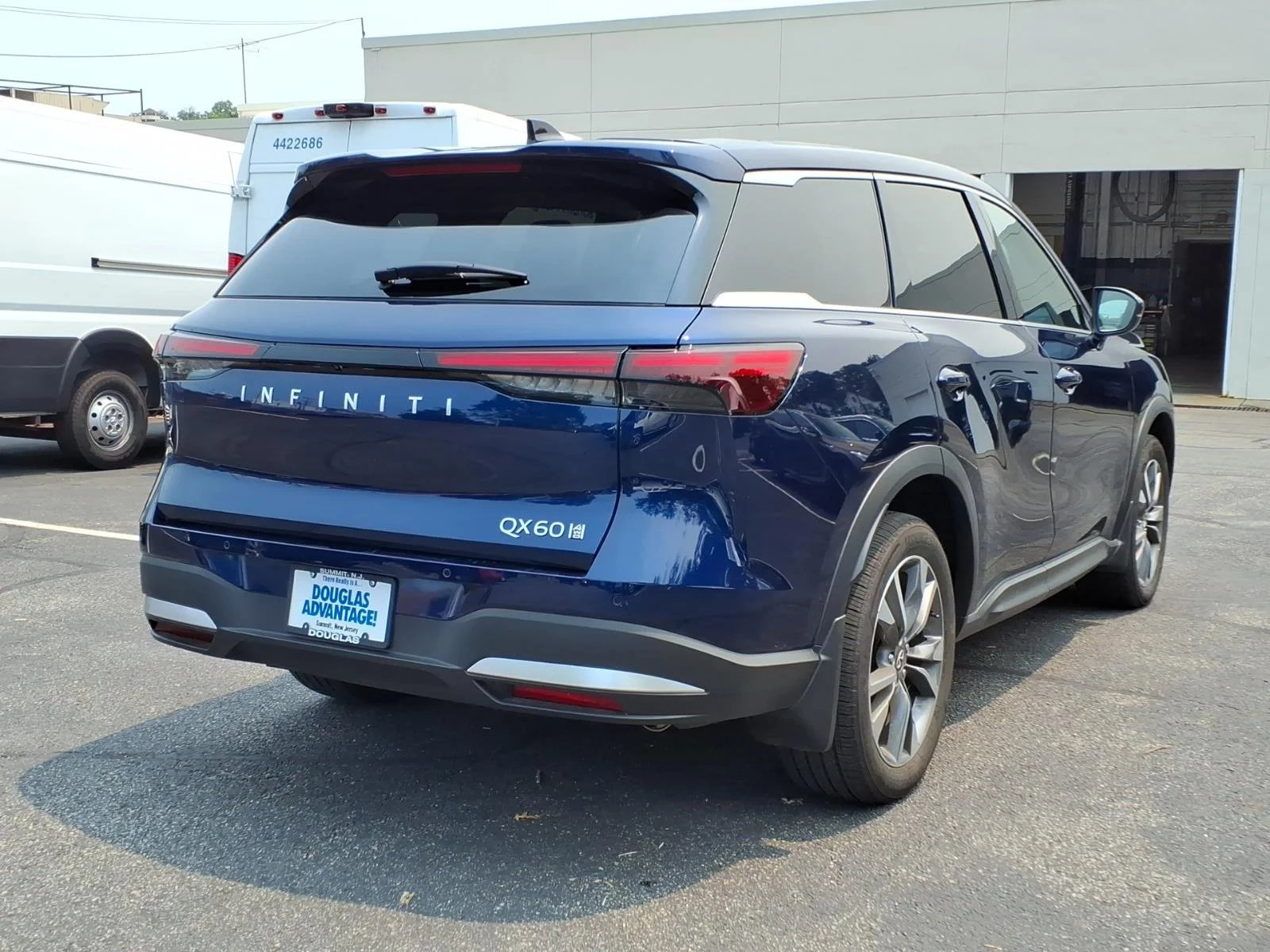 Certified Used 2026 Blue INFINITI PURE image 6