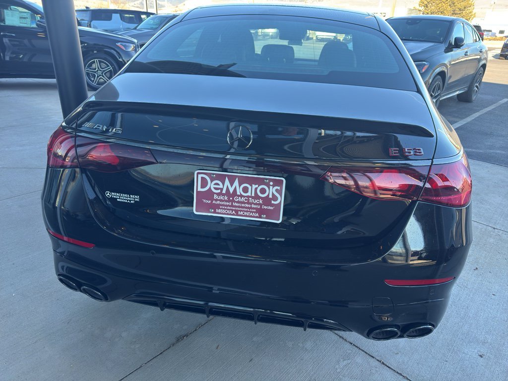 New 2026 Obsidian Black Metallic Mercedes-Benz AMG® E 53 E 4MATIC+ Sedan image 22