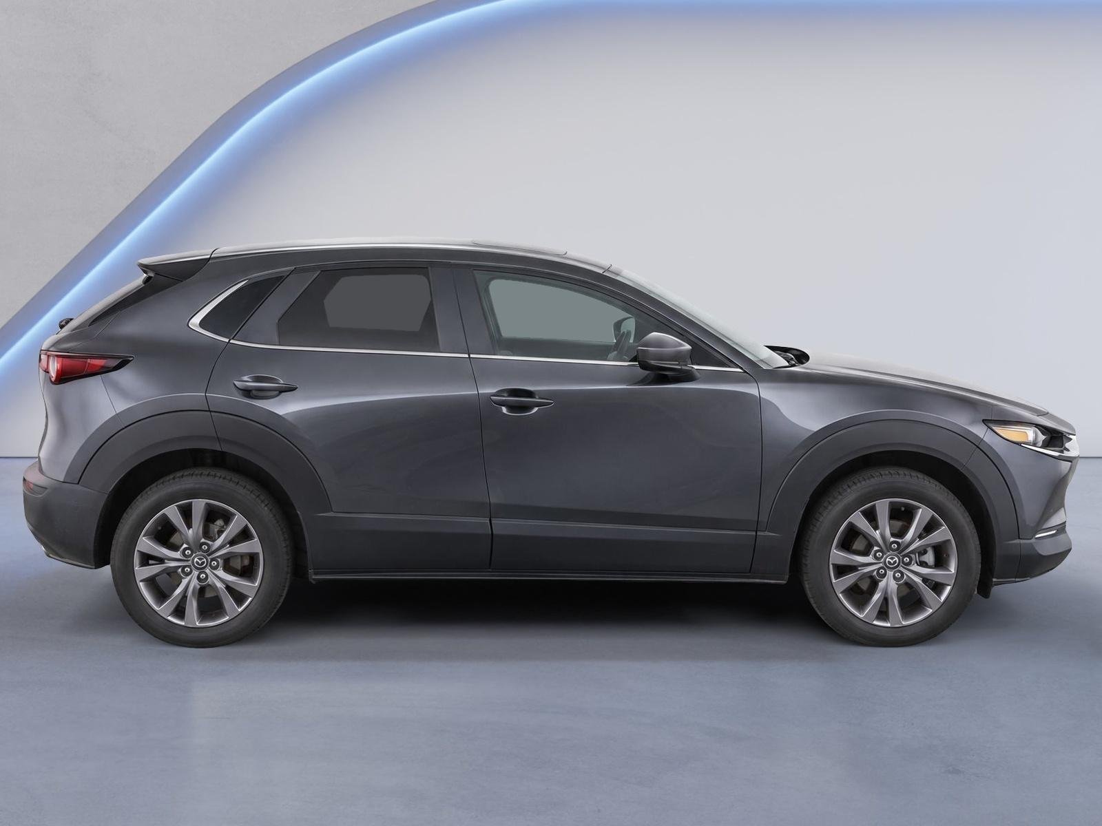 Used 2021 Machine Gray Metallic Mazda Preferred image 8