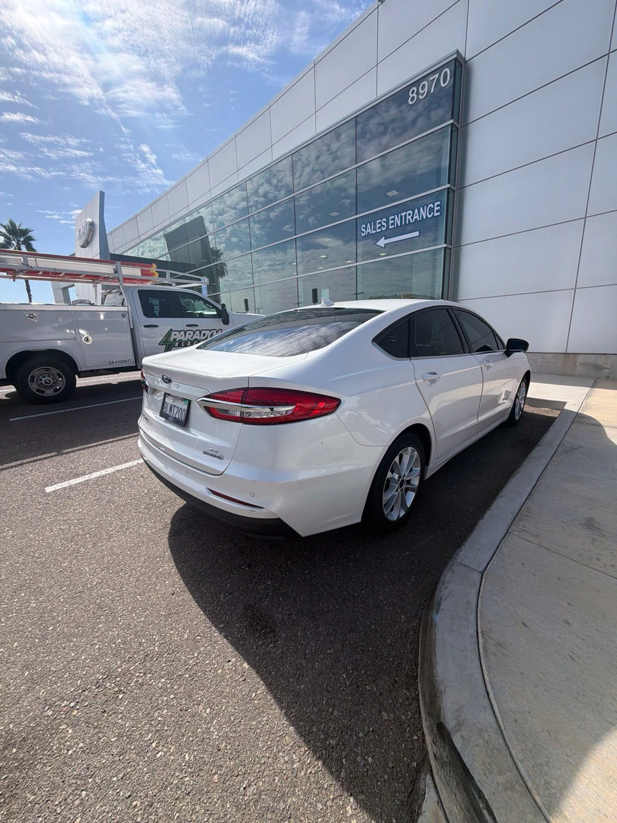 Used 2019 White Ford SE image 5