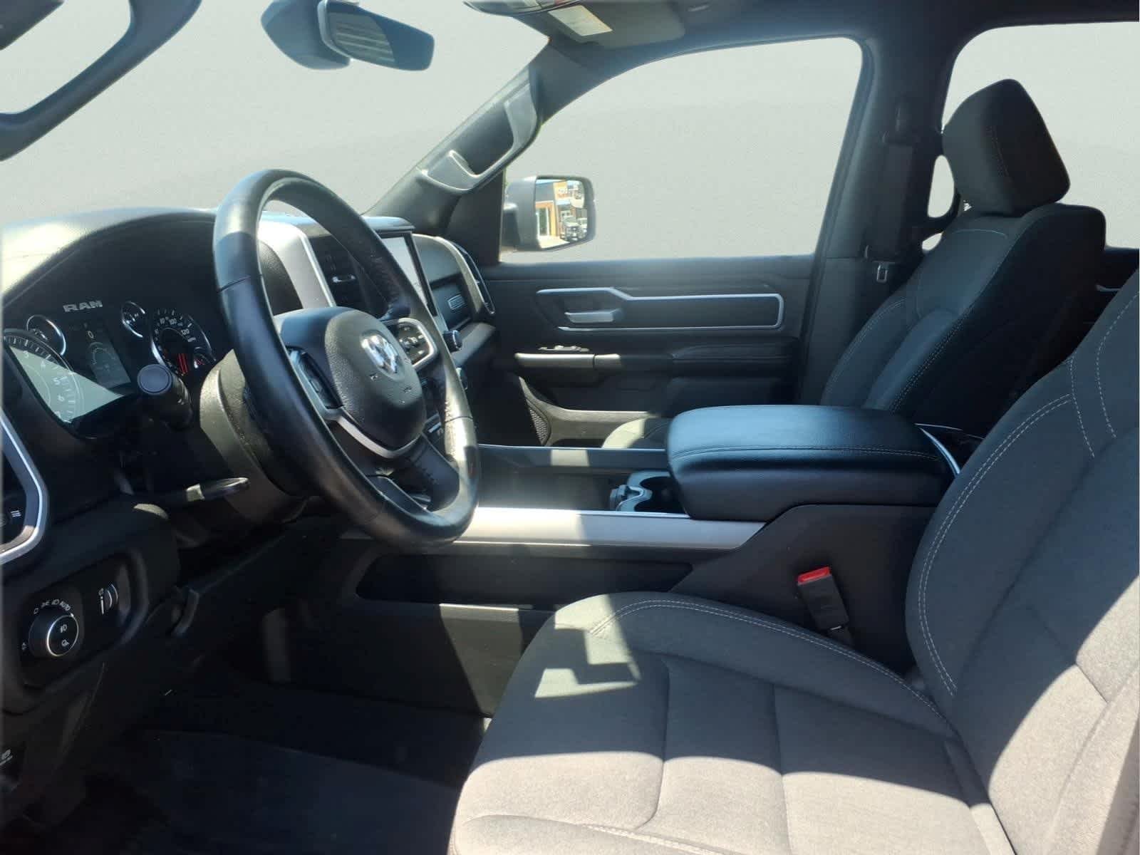 Used 2023 Granite Crystal Metallic Clearcoat Ram Big Horn image 14