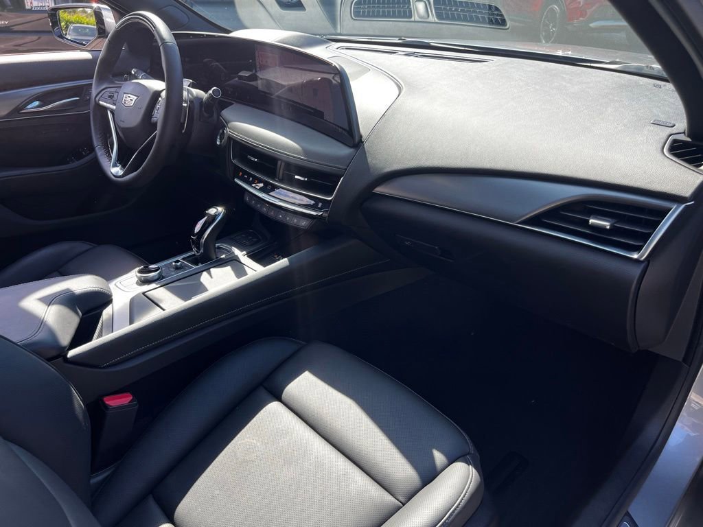 Used 2025 Argent Silver Metallic Cadillac Premium Luxury image 35