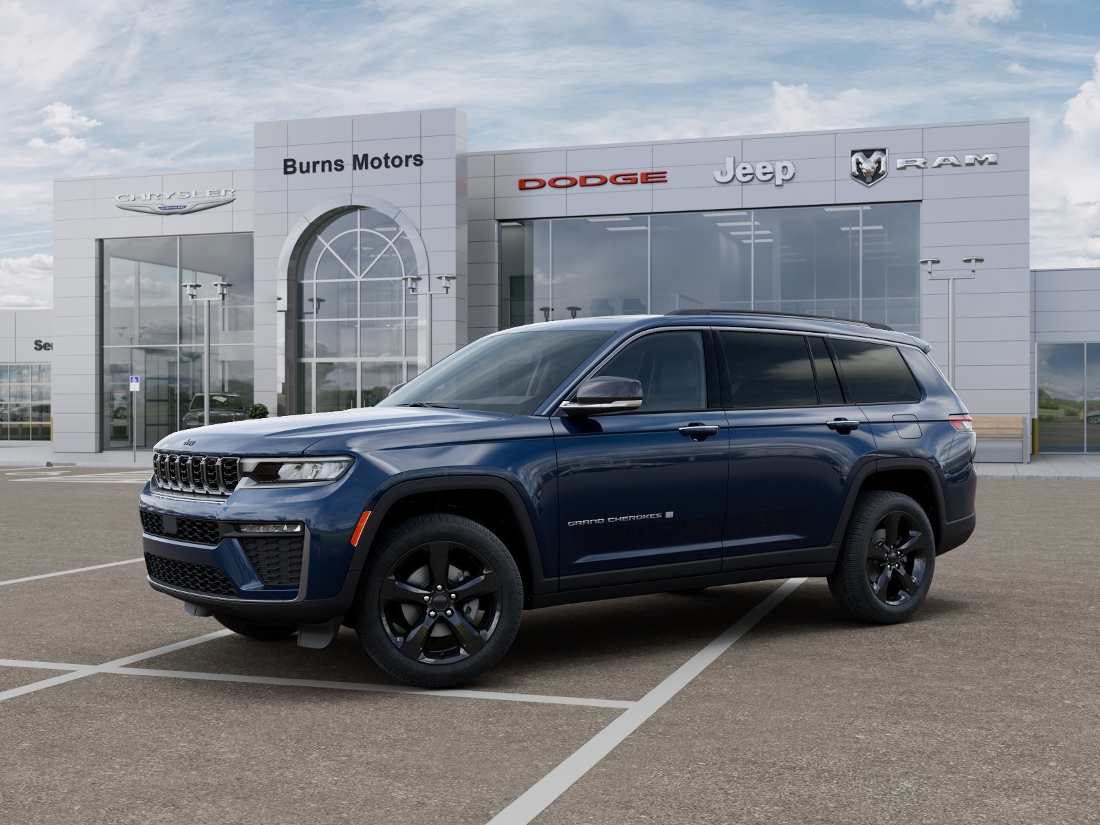 New 2026 Fathom Blue Pearl-Coat Exterior Paint Jeep Limited image 2