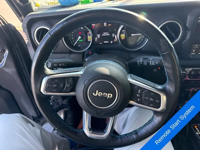 Used 2021 Gray Jeep Unlimited Rubicon 4xe image 13