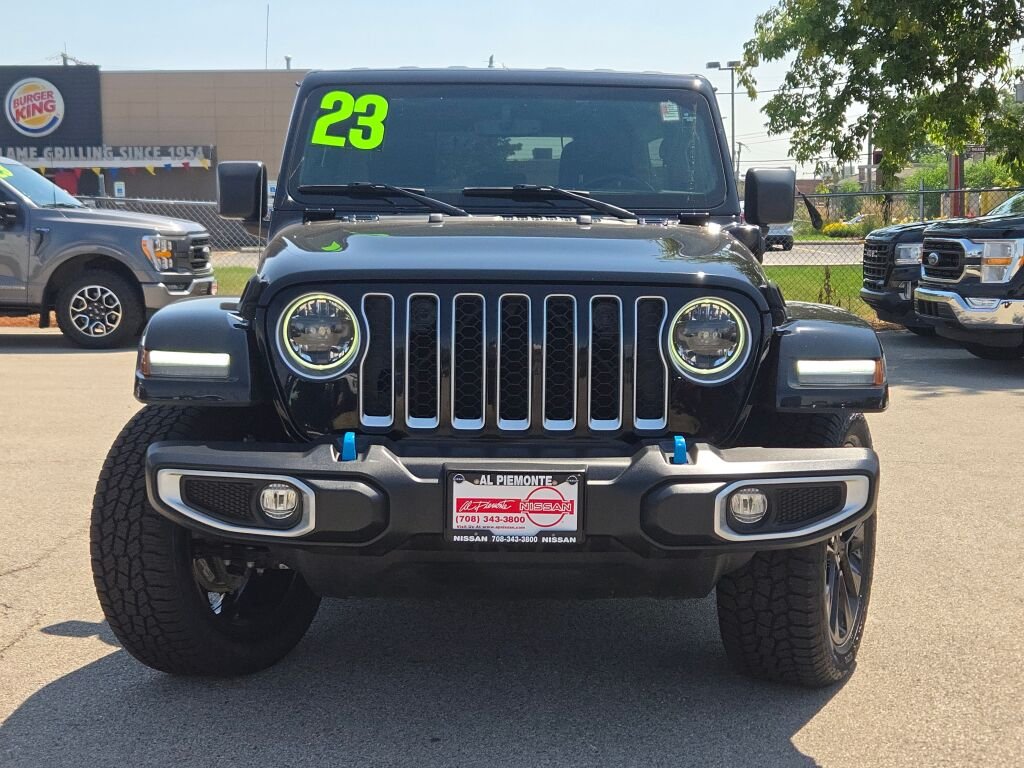 Used 2023 Black Jeep Sahara 4xe image 4