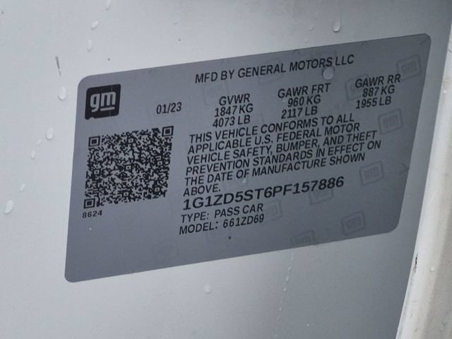 Used 2023 SUMMIT WHITE Chevrolet LT image 35