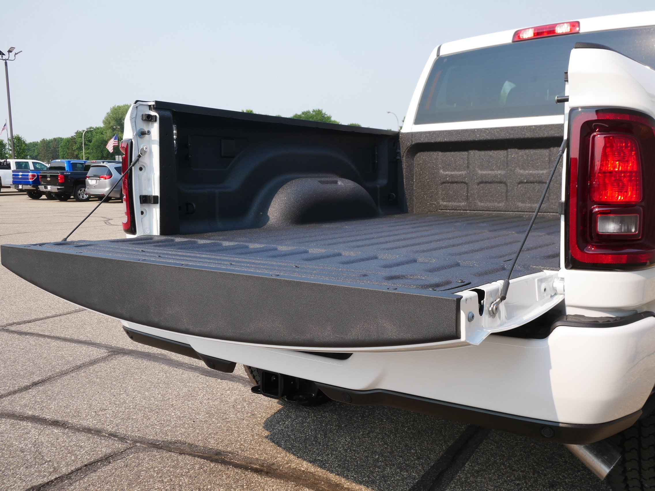 New 2026 Bright White Clearcoat RAM Big Horn image 4